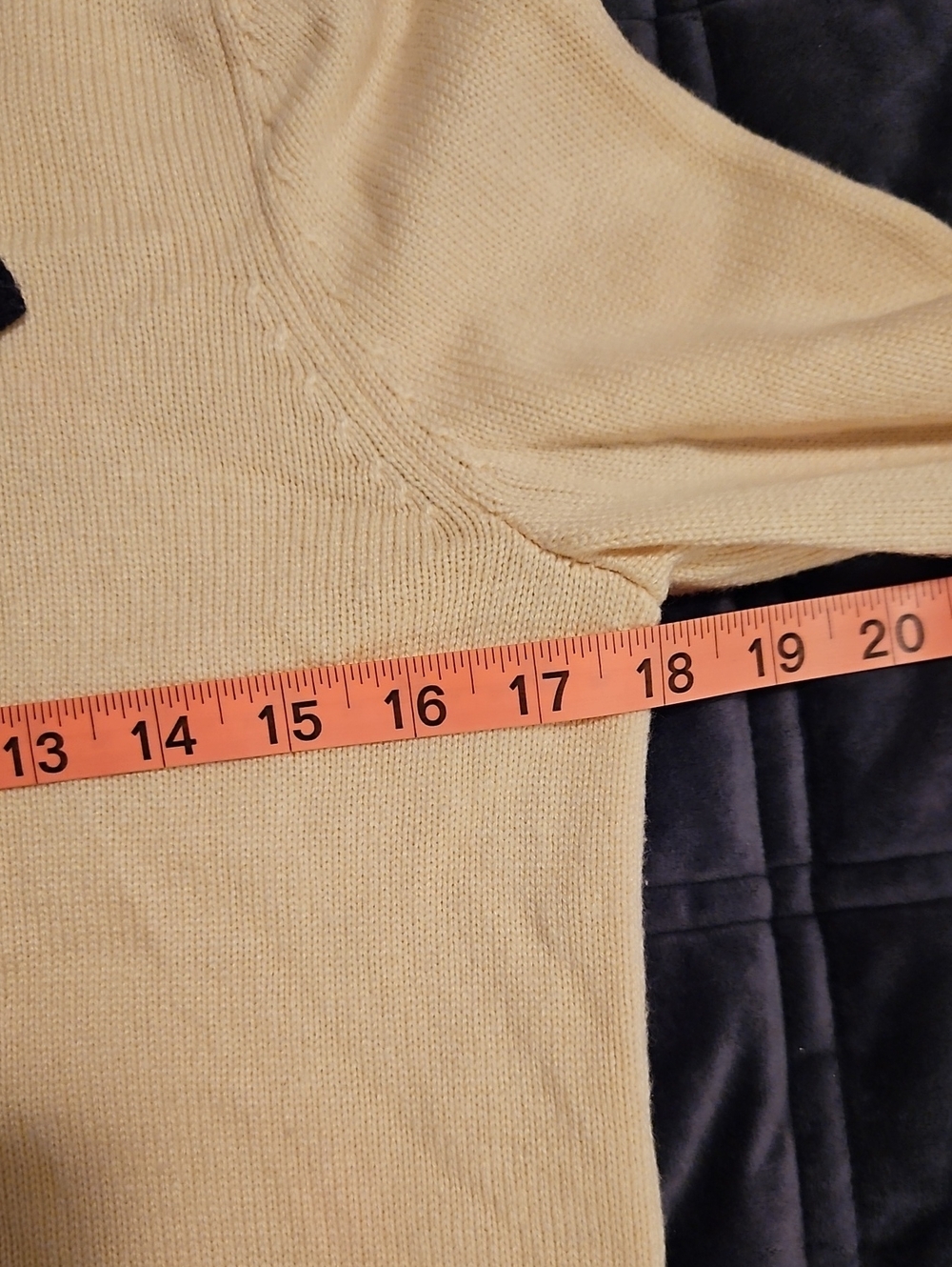 Boden Natural Cream Sailor Bow Knit Jumper, Cashmere, Wool, Cotton, S - Picture 9 of 11